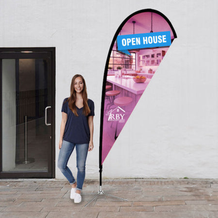 Small Tear Drop Flag Kit - Simply Merchandise