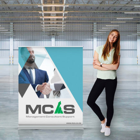 Luxury Pull Up Banner Wide (SC Approved) - Simply Merchandise