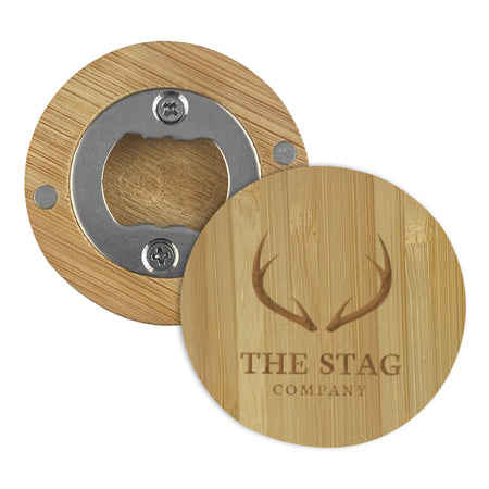 Bamboo Bottle Opener - Simply Merchandise