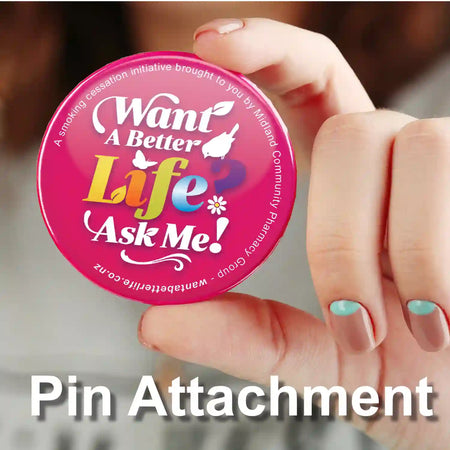 Button Badge - Pin Backing - Simply Merchandise