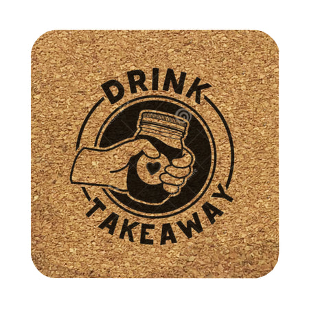 Vineyards Cork Coaster-Square - Simply Merchandise