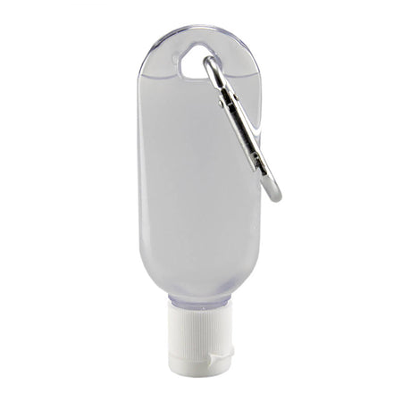 30ml Gel Hand Sanitiser with Carabiner - Simply Merchandise