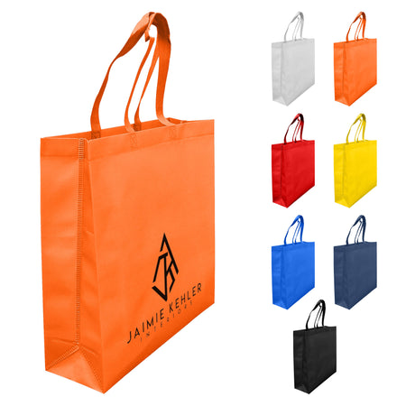Laminated Non Woven Bag with Large Gusset - Simply Merchandise
