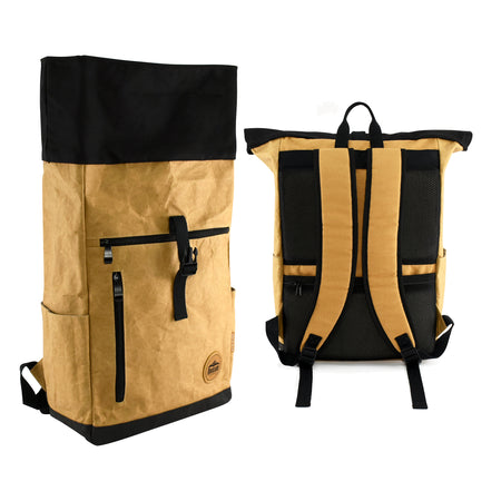 Seaside Kraft Paper Laptop Backpack - Simply Merchandise