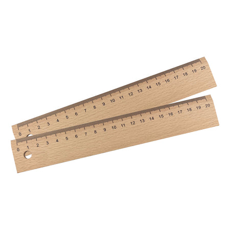 Wood Ruler 20cm - Simply Merchandise
