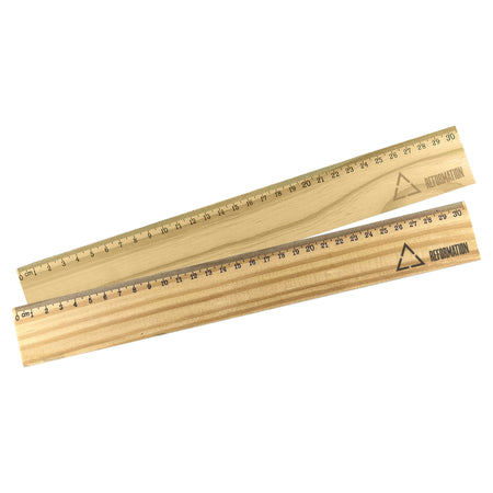 Wood Ruler 30cm - Simply Merchandise