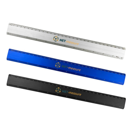 Aluminum Ruler 30cm - Simply Merchandise