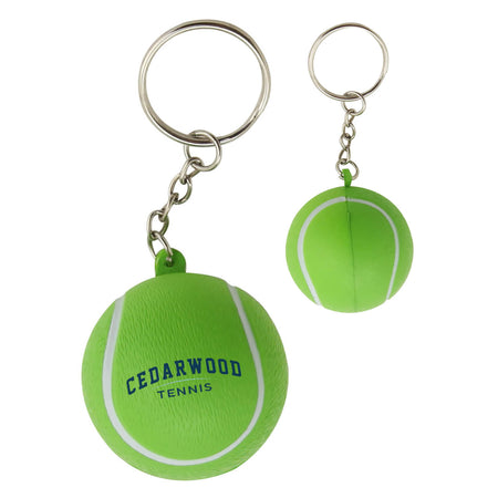Stress Tennis Ball Key Ring - Simply Merchandise