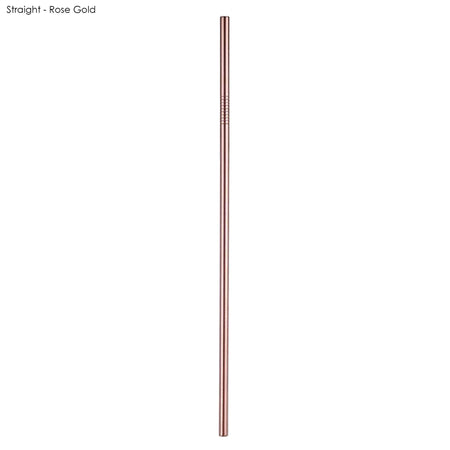Stainless Steel Straw 6mm x 215mm - Simply Merchandise
