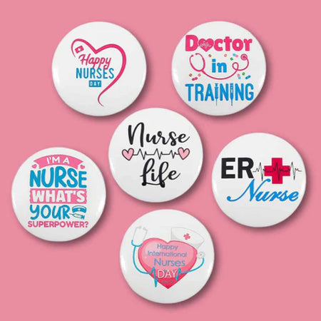 Button Badge - Pin Backing - Simply Merchandise