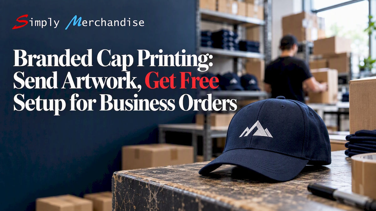 Navy branded cap on dispatch counter