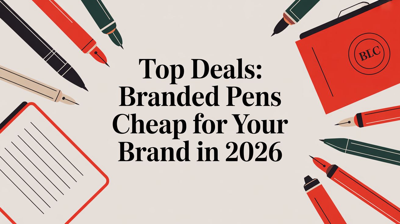 Top Deals: branded pens cheap for your brand in 2026