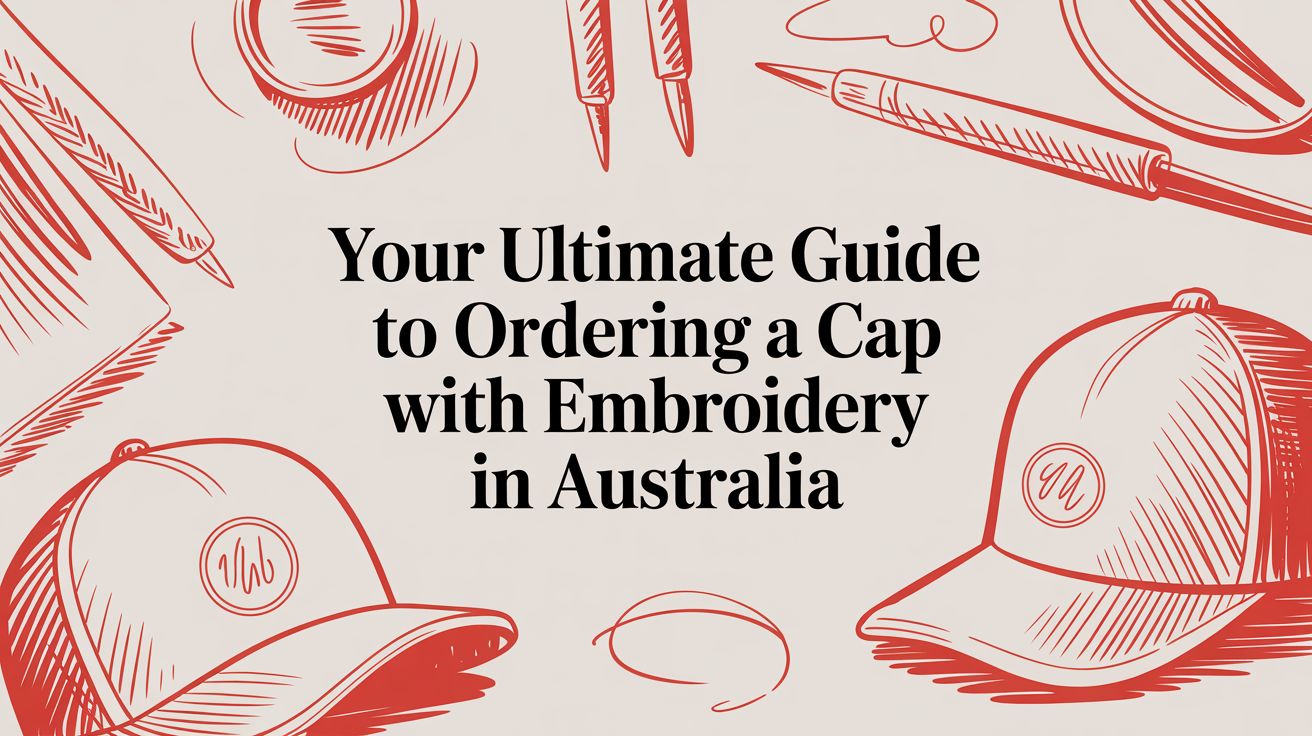 Your Ultimate Guide to Ordering a Cap With Embroidery in Australia