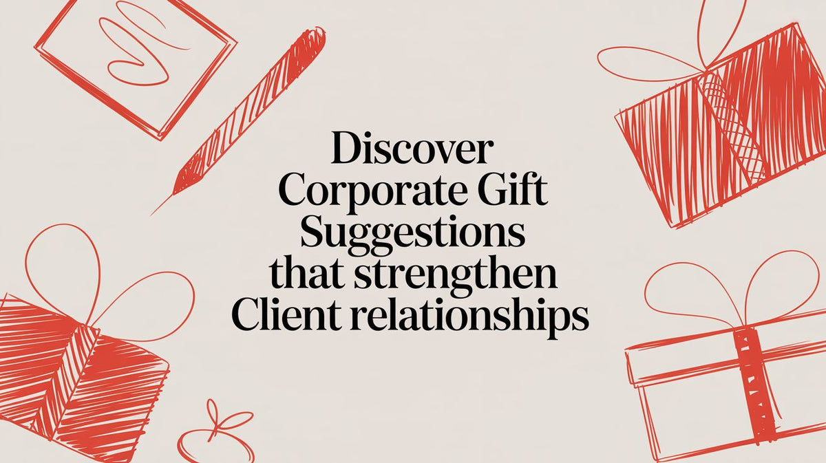 Discover corporate gift suggestions that strengthen client relationships