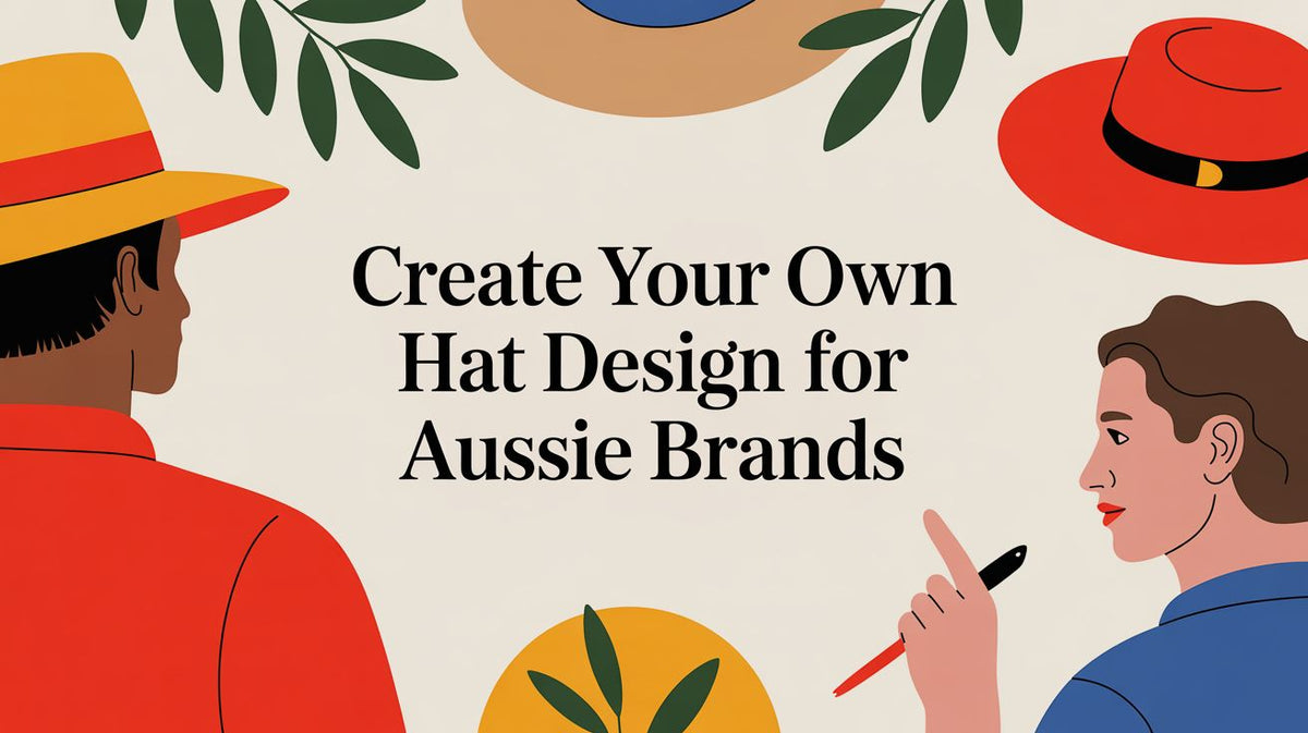Create Your Own Hat Design for Aussie Brands