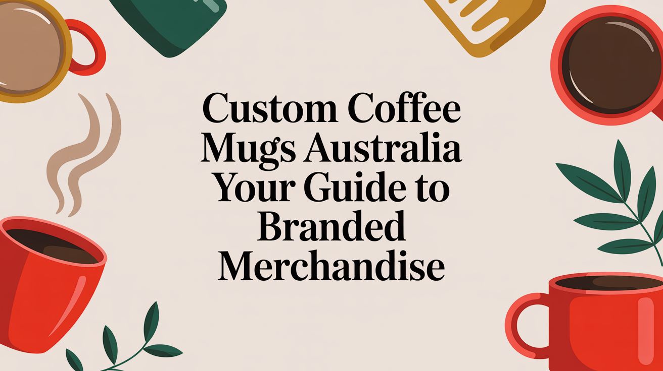Custom Coffee Mugs Australia Your Guide to Branded Merchandise