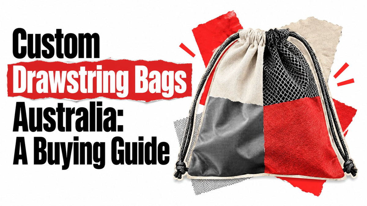 Custom Drawstring Bags Australia: A Buying Guide