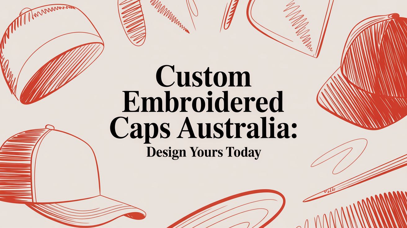 Custom Embroidered Caps Australia: Design Yours Today