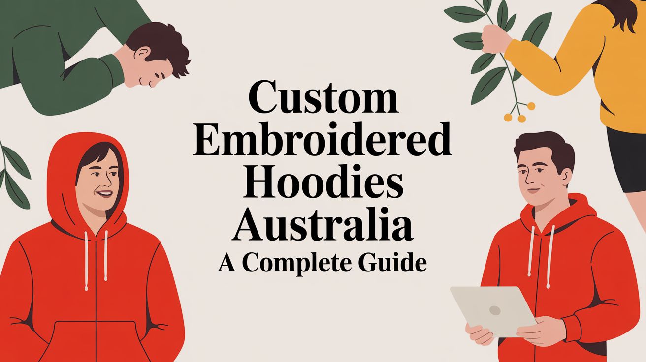 Custom Embroidered Hoodies Australia A Complete Guide