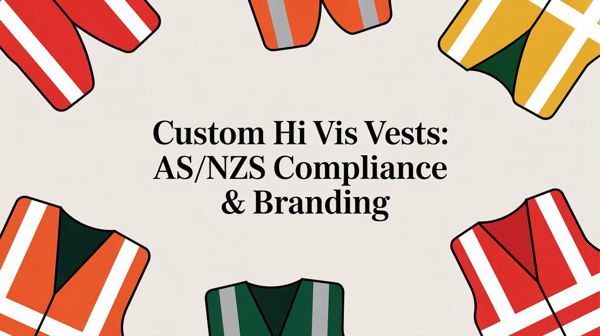 Custom Hi Vis Vests: AS/NZS Compliance & Branding