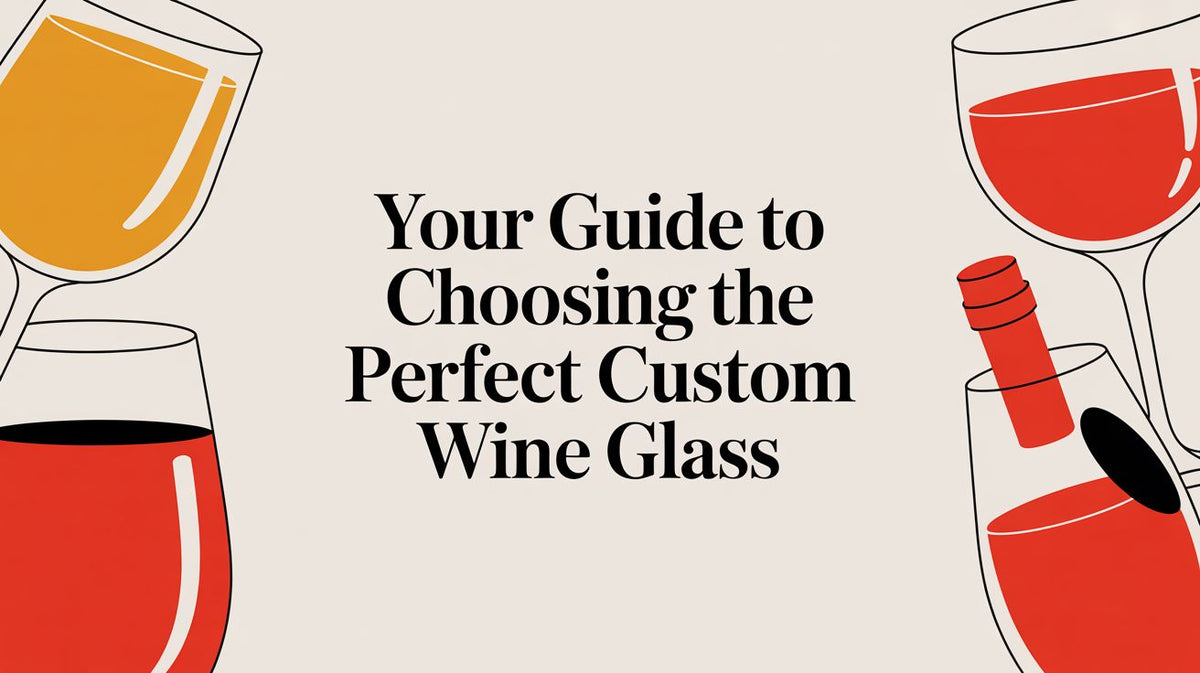 Best Types of Custom Wine Glasses for Promotions, Retail & Hospitality