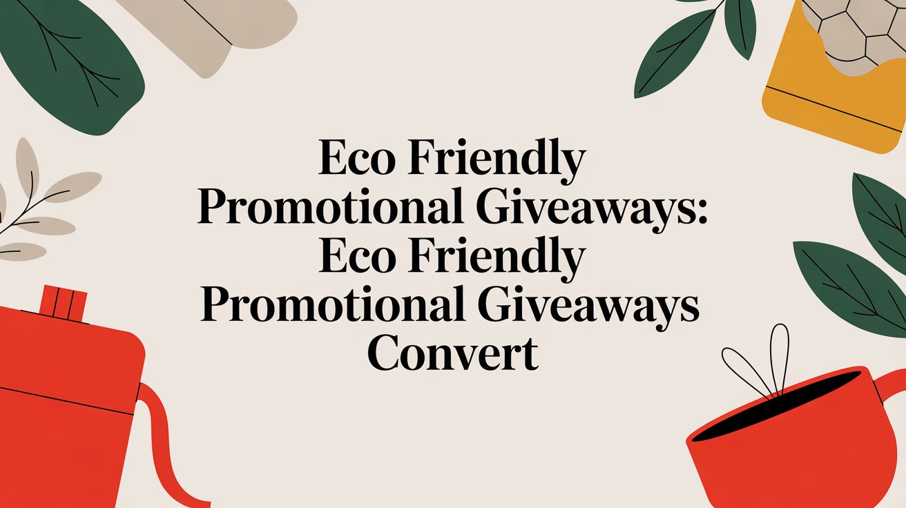 Eco Friendly Promotional Giveaways: eco friendly promotional giveaways convert