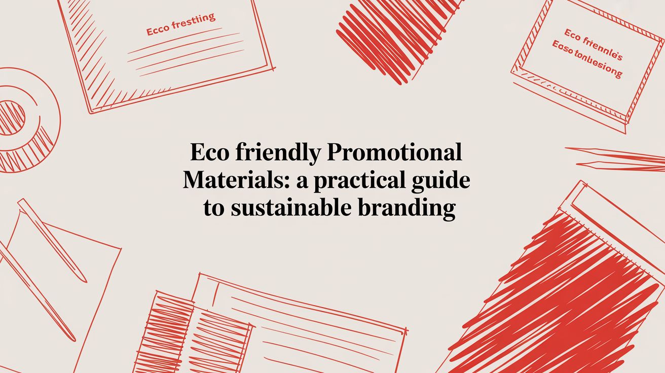 Eco Friendly Promotional Materials: A Practical Guide to Sustainable Branding