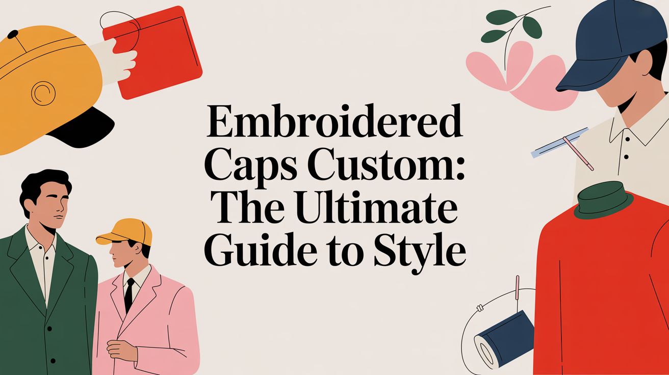 embroidered caps custom: the ultimate guide to style