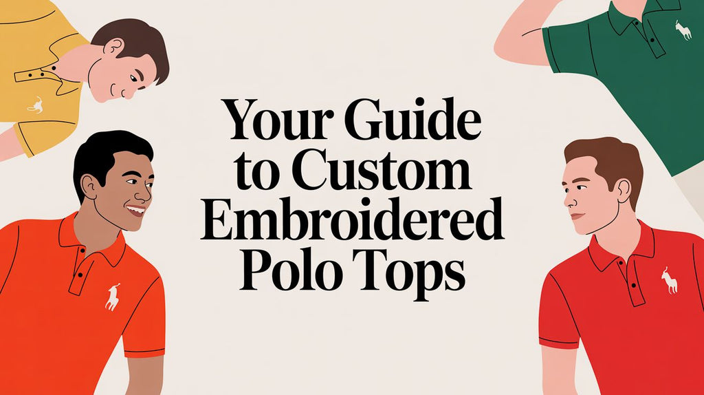 Your Guide to Custom Embroidered Polo Tops