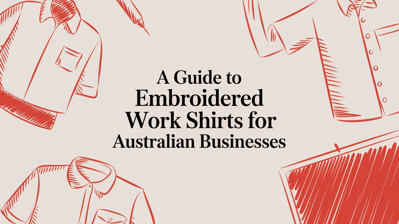 A Guide to Embroidered Work Shirts for Australian Businesses