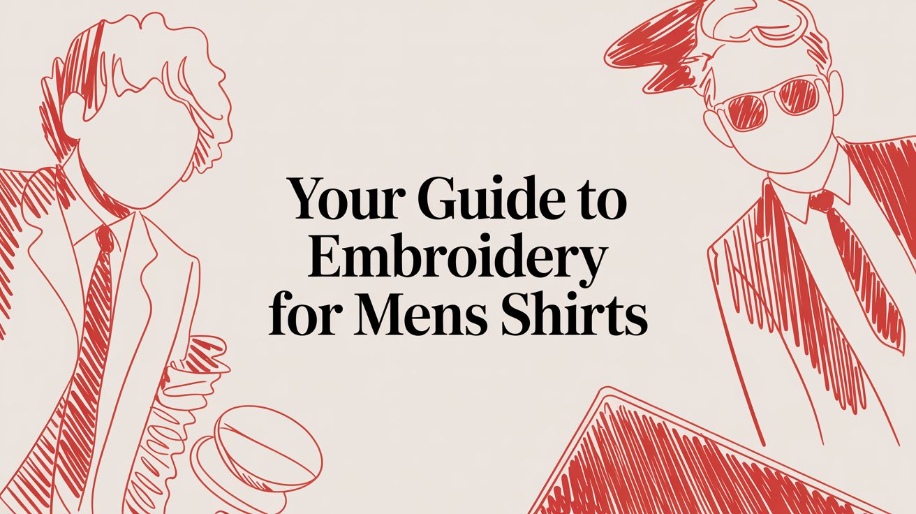 Embroidered Mens Shirts