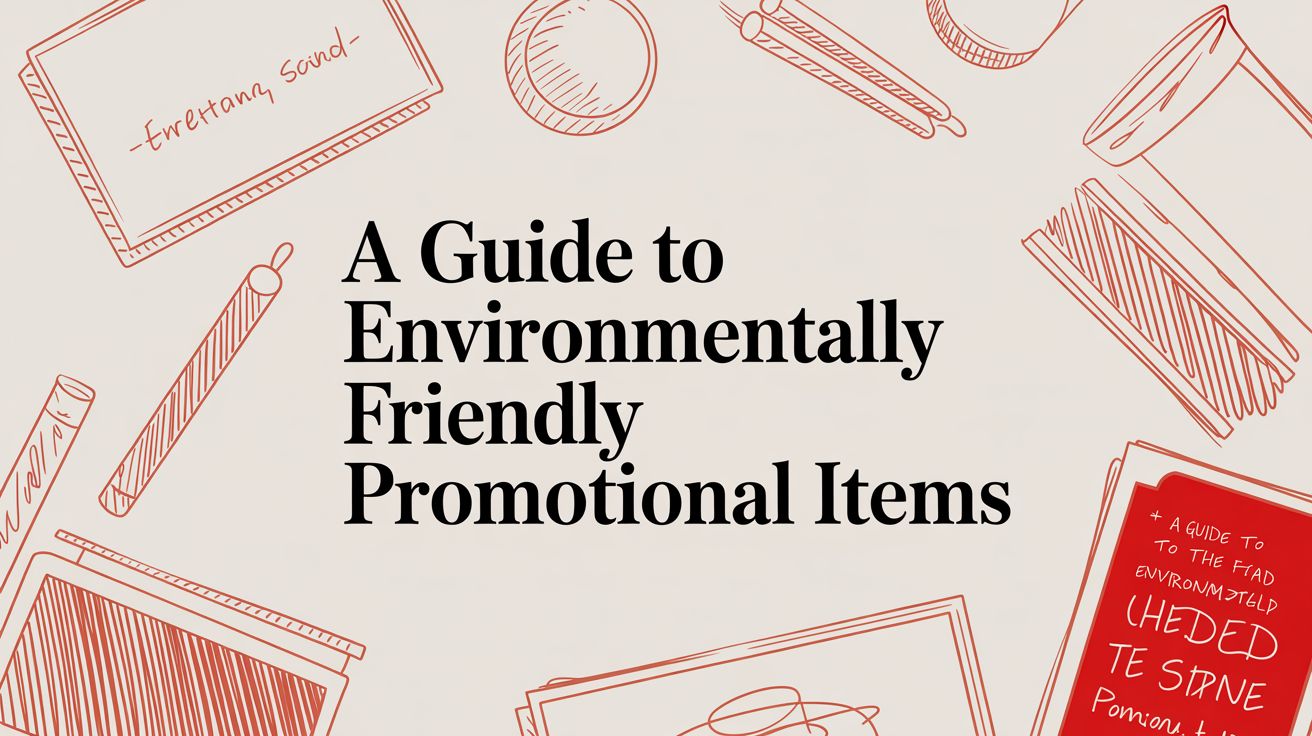A Guide to Environmentally Friendly Promotional Items