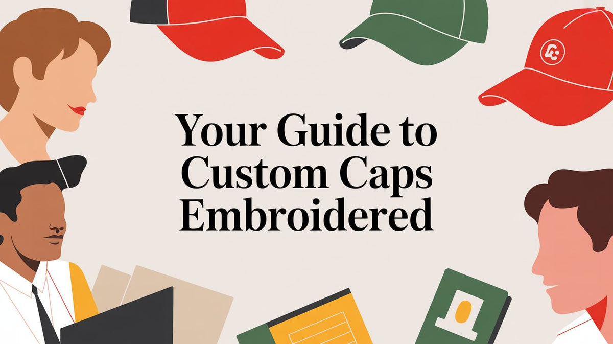 Your Guide to Custom Caps Embroidered