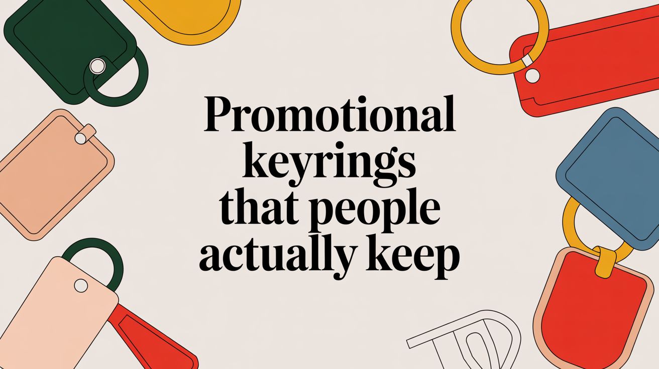 Promotional Keyrings That People Actually Keep