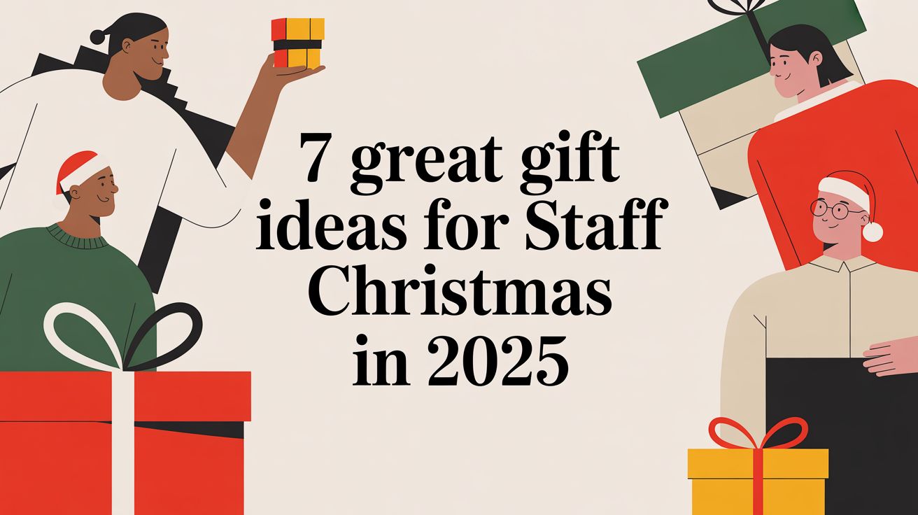 7 Great Gift Ideas for Staff Christmas in 2025