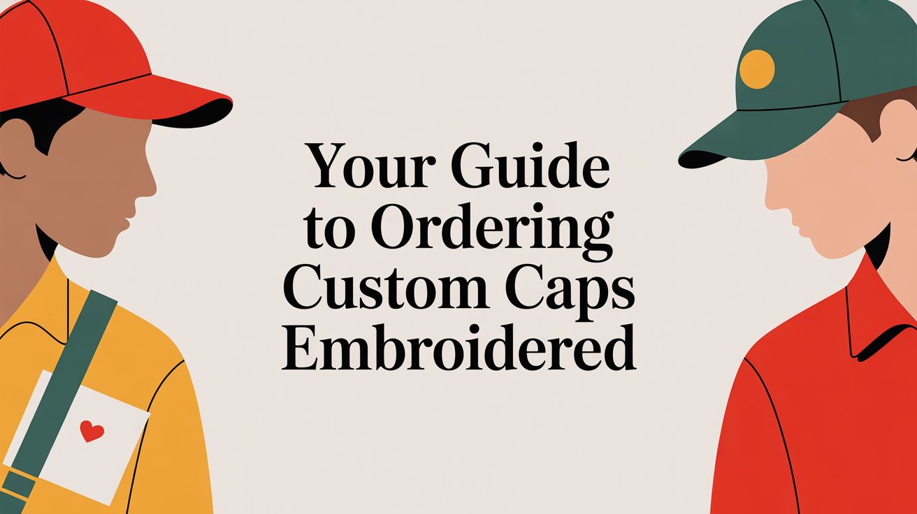 Your Guide to Ordering Custom Caps Embroidered