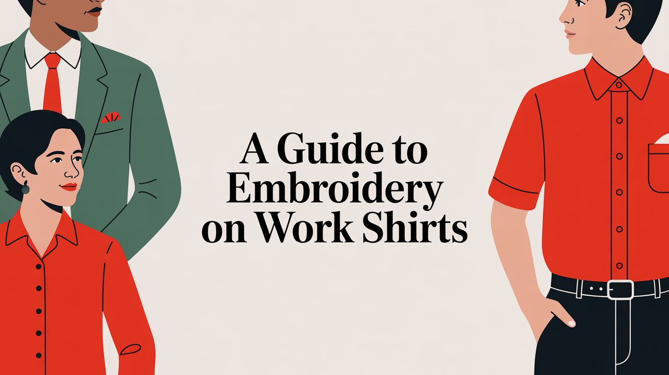 A Guide to Embroidery on Work Shirts