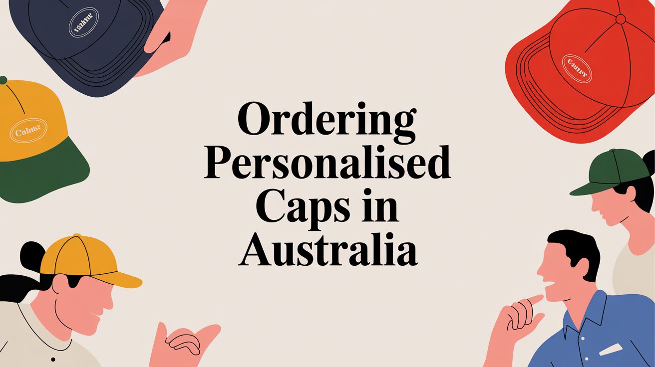 Ordering Personalised Caps in Australia