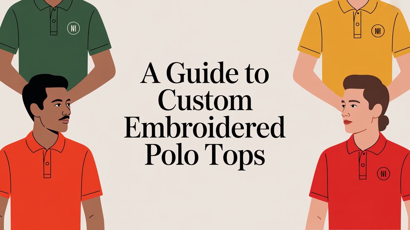 A Guide to Custom Embroidered Polo Tops