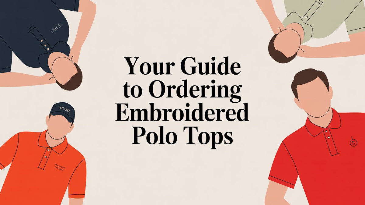 Your Guide to Ordering Embroidered Polo Tops