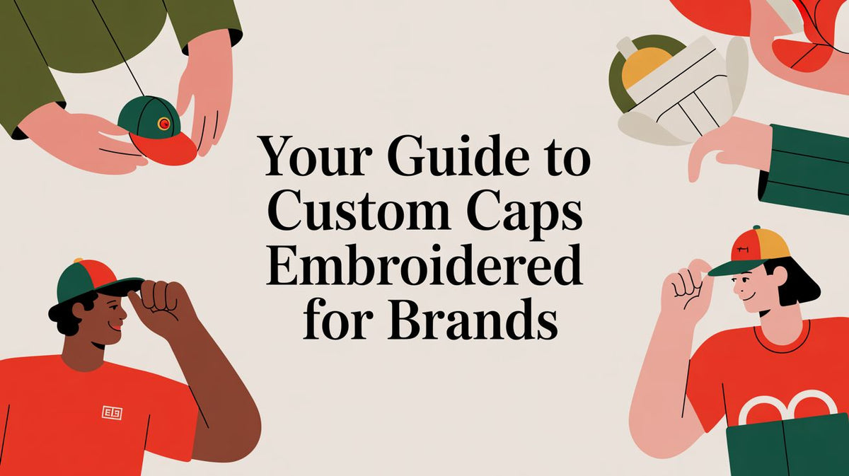 Your Guide to Custom Caps Embroidered for Brands
