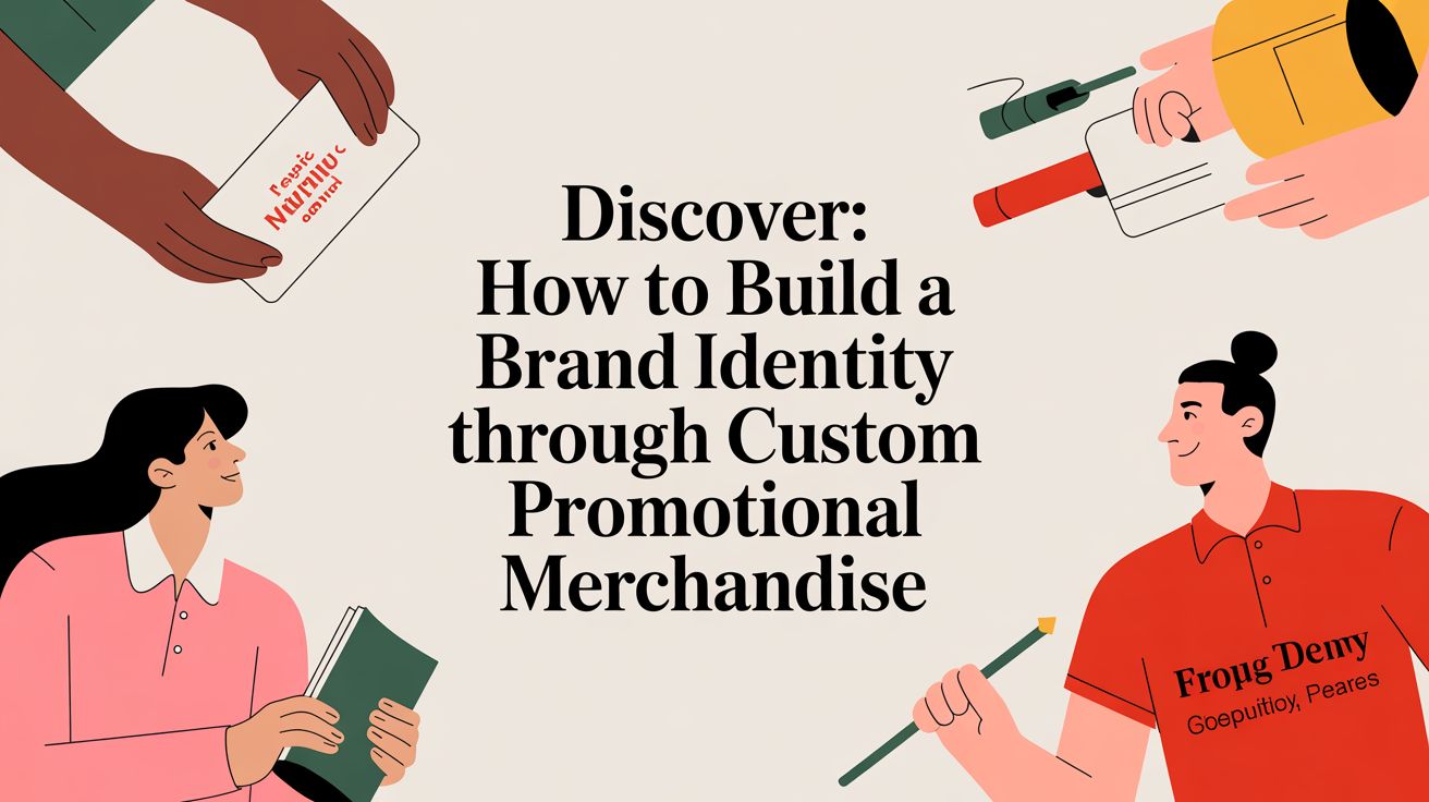 Discover: how to build a brand identity through custom promotional merchandise