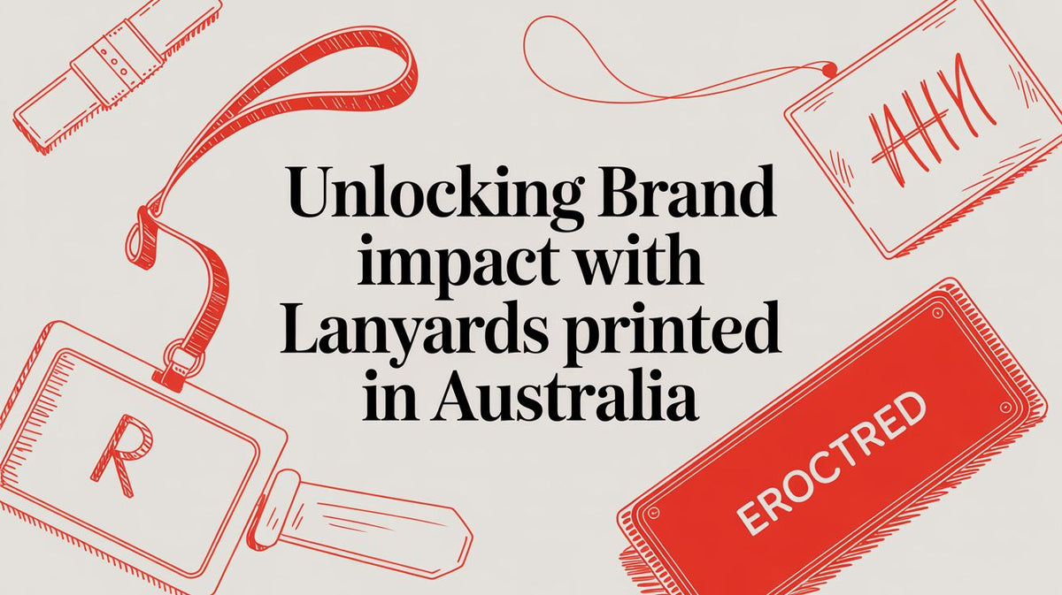 Unlocking Brand Impact with Lanyards Printed in Australia