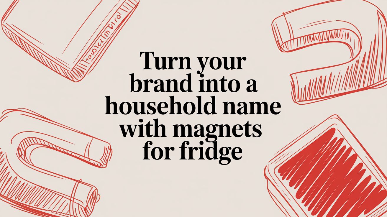 Turn Your Brand Into a Household Name with Magnets for Fridge