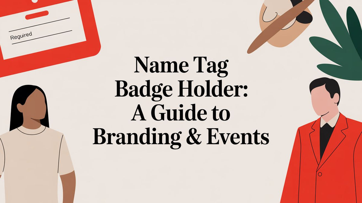 Name Tag Badge Holder: A Guide to Branding & Events