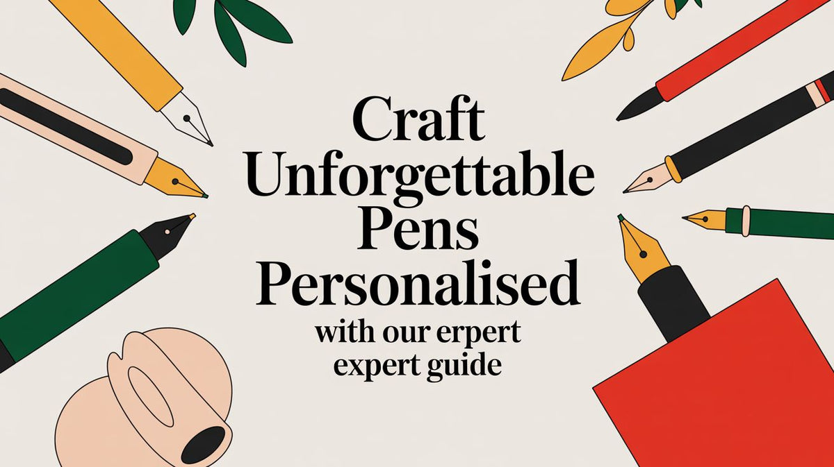 Craft Unforgettable pens personalised with Our Expert Guide