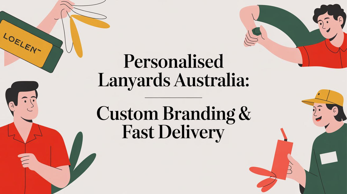 Personalised Lanyards Australia: Custom Branding & Fast Delivery