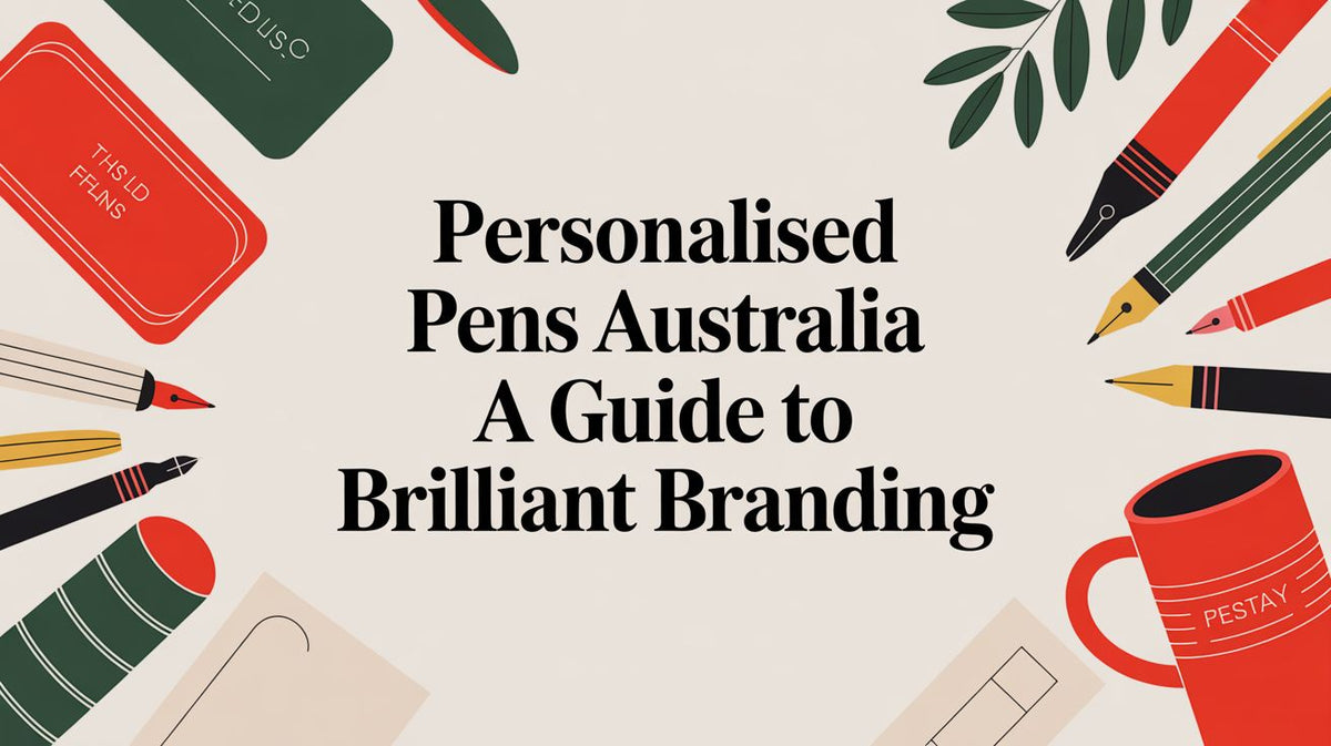 Personalised Pens Australia A Guide to Brilliant Branding