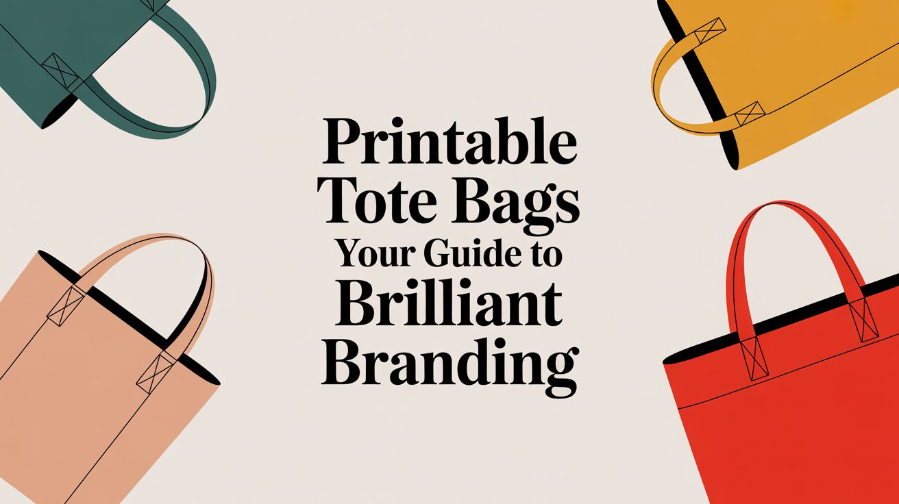 Printable Tote Bags Your Guide to Brilliant Branding