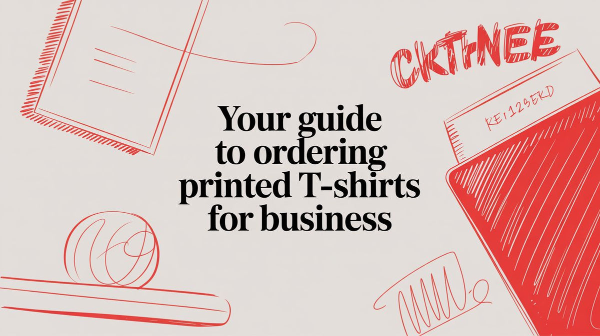 Your Guide to Ordering Printed T-Shirts for Business
